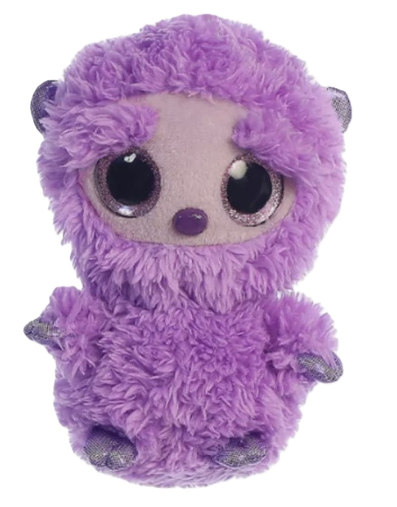 Aurora YooHoo Yeti Plush Purple 6" tall #09941