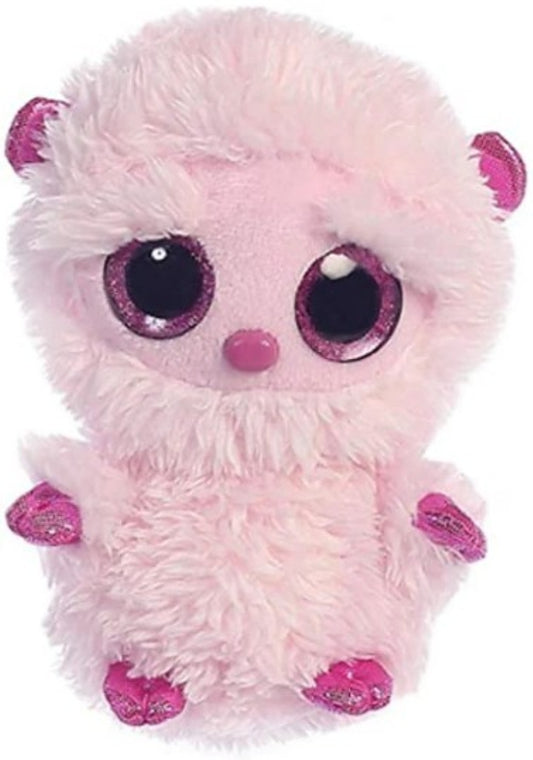 Aurora YooHoo Yeti Plush Pink 6" tall #09941