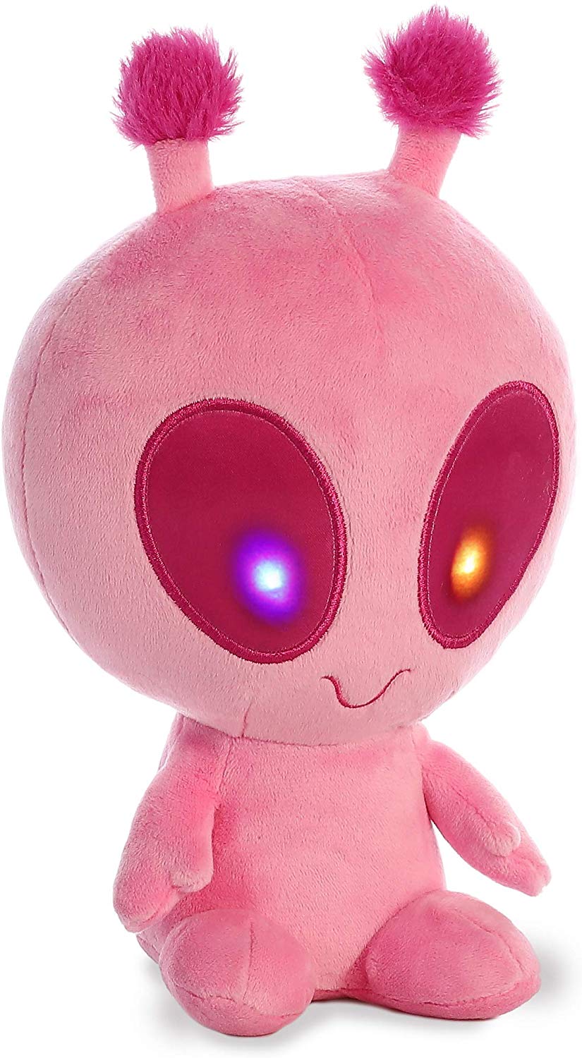 pink alien, Light Up Eyes
